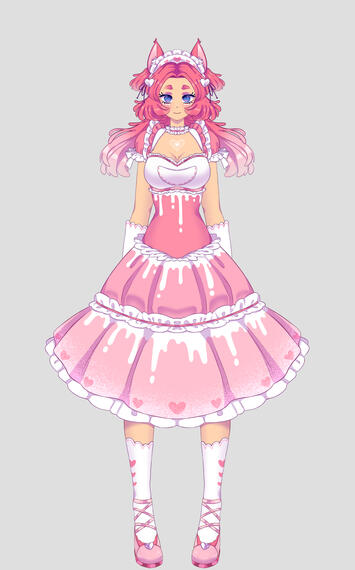Pink Cream ADOPT (Prison Moon Studio)