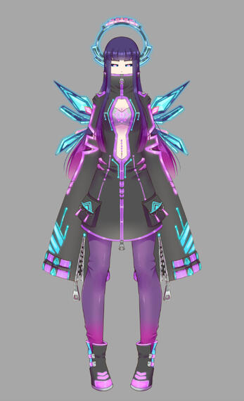 Alien Girl ADOPT (Prison Moon Studio)