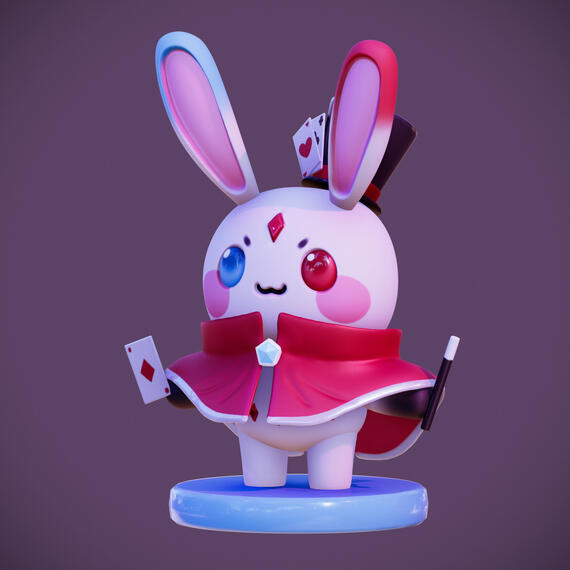 Magic Buns (with Cloak)