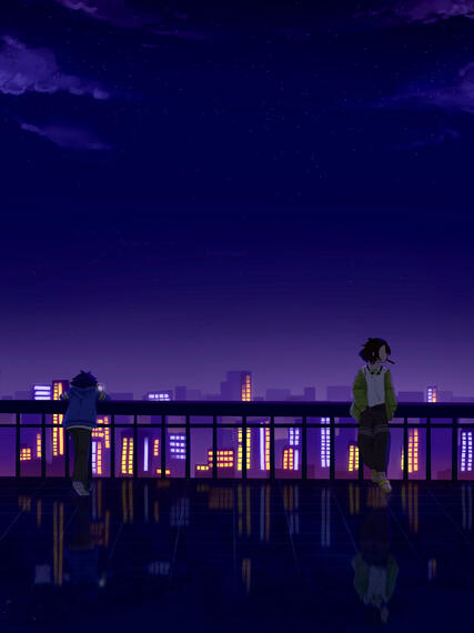 Endou &amp; Waffle Cityscape